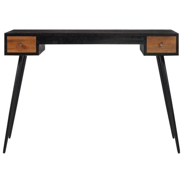 vidaXL Γραφείο 117 x 56,5 x 75 εκ. από Μασίφ Ανακυκλωμένο Teak