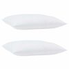 vidaXL Σετ Κουβέρτας με μαξιλάρι 3 pcs Λευκό 200 x 200 cm Μικροΐνες