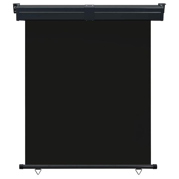 vidaXL Σκίαστρο Βεράντας Πλαϊνό Μαύρο 145 x 250 εκ.