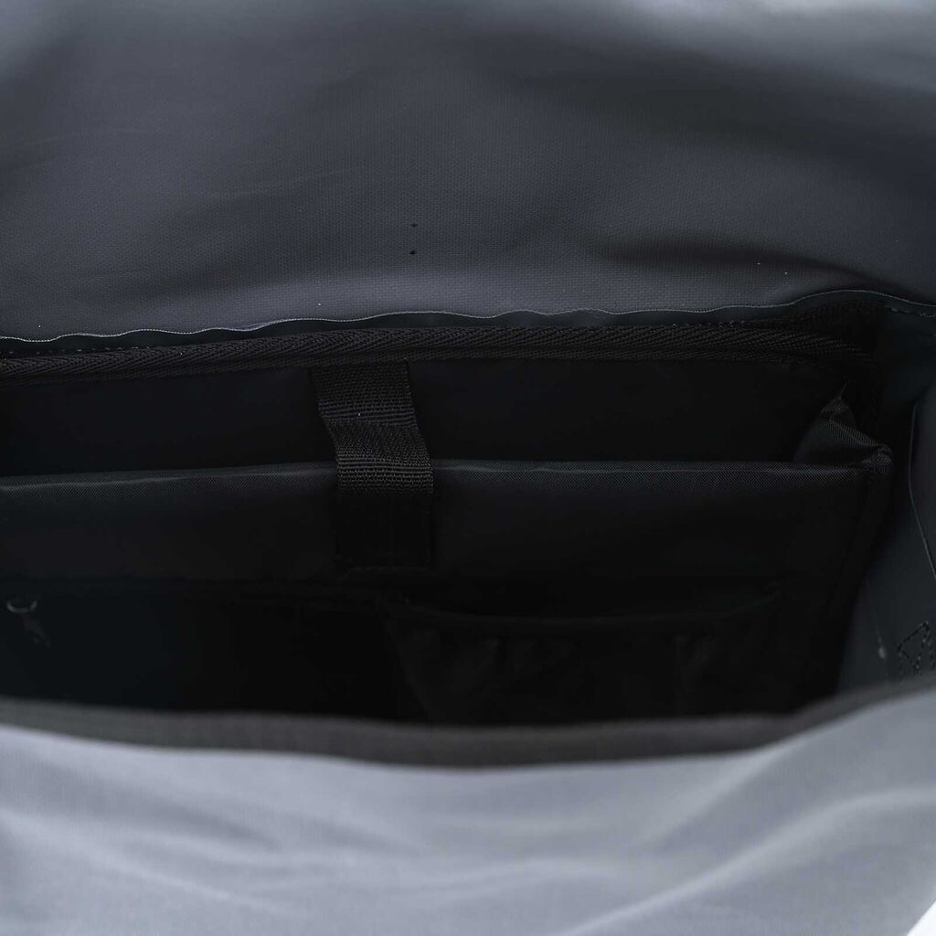 vidaXL Τσάντα Ποδηλάτου για Ράφι 25 L Γκρι 33x16x48 εκ.