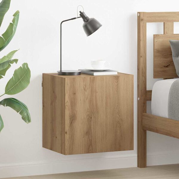 vidaXL &Nu;&tau;&omicron;&upsilon;&lambda;ά&pi;&iota; &Tau;&eta;&lambda;&epsilon;ό&rho;&alpha;&sigma;&eta;&sigmaf; &Tau;&omicron;ί&chi;&omicron;&upsilon; &Epsilon;&pi;&iota;&tau;&omicron;ί&chi;&iota;&omicron; Artisan Oak 40,5x30x40&epsilon;&kappa;