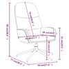 vidaXL Πολυθρόνα Relax Taupe από Συνθετικό Καστόρι