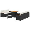 vidaXL &Sigma;&epsilon;&tau; &Kappa;&alpha;&nu;&alpha;&pi;έ &Kappa;ή&pi;&omicron;&upsilon; 14 pcs &Mu;&alpha;ύ&rho;&omicron; &kappa;&alpha;&iota; &Kappa;&rho;έ&mu;&alpha; &sigma;&upsilon;&nu;&theta;&epsilon;&tau;&iota;&kappa;ό &rho;&alpha;&tau;ά&nu;