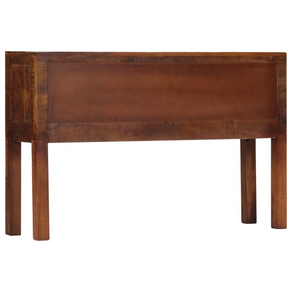 vidaXL Κονσόλα 118 x 30 x 75 εκ. από Μασίφ Ξύλο Μάνγκο