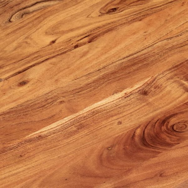 vidaXL Επιφάνεια Τραπεζιού Οβάλ 100x40x3,8 εκ. Μασίφ Ξύλο Ακακίας
