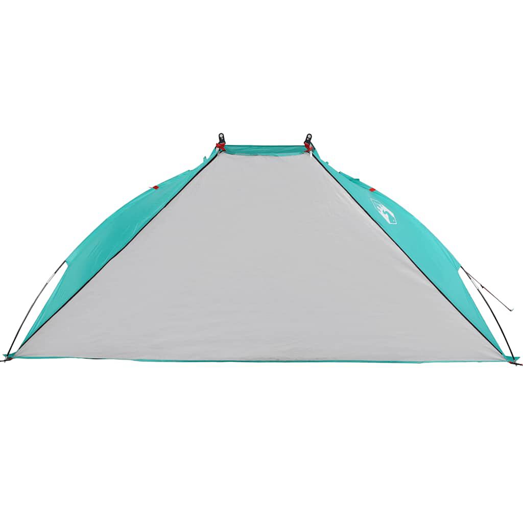 vidaXL Σκηνή Παραλίας Πράσινο Θάλασσας 268x223x125εκ. Πολυεστέρας 185T