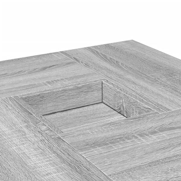 vidaXL Τραπεζάκι Σαλονιού Γκρι Sonoma 80x80x40 εκ. Επεξεργασμένο Ξύλο
