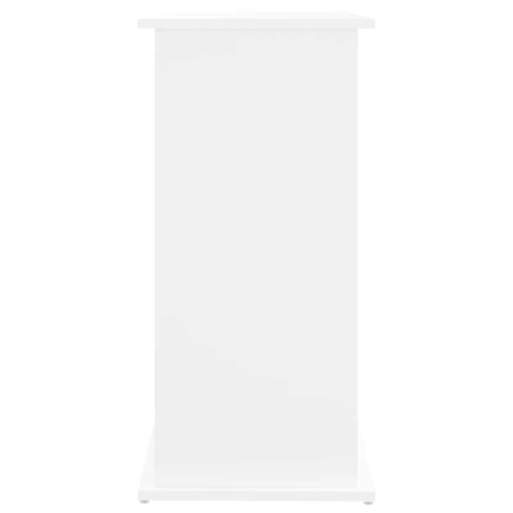 vidaXL Βάση Ενυδρείου Λευκή 81 x 36 x 73 εκ. από Επεξεργασμένο Ξύλο