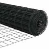 vidaXL Φράχτης Εuro Γκρι 1 x 25 m Σίδηρος με επικάλυψη PVC