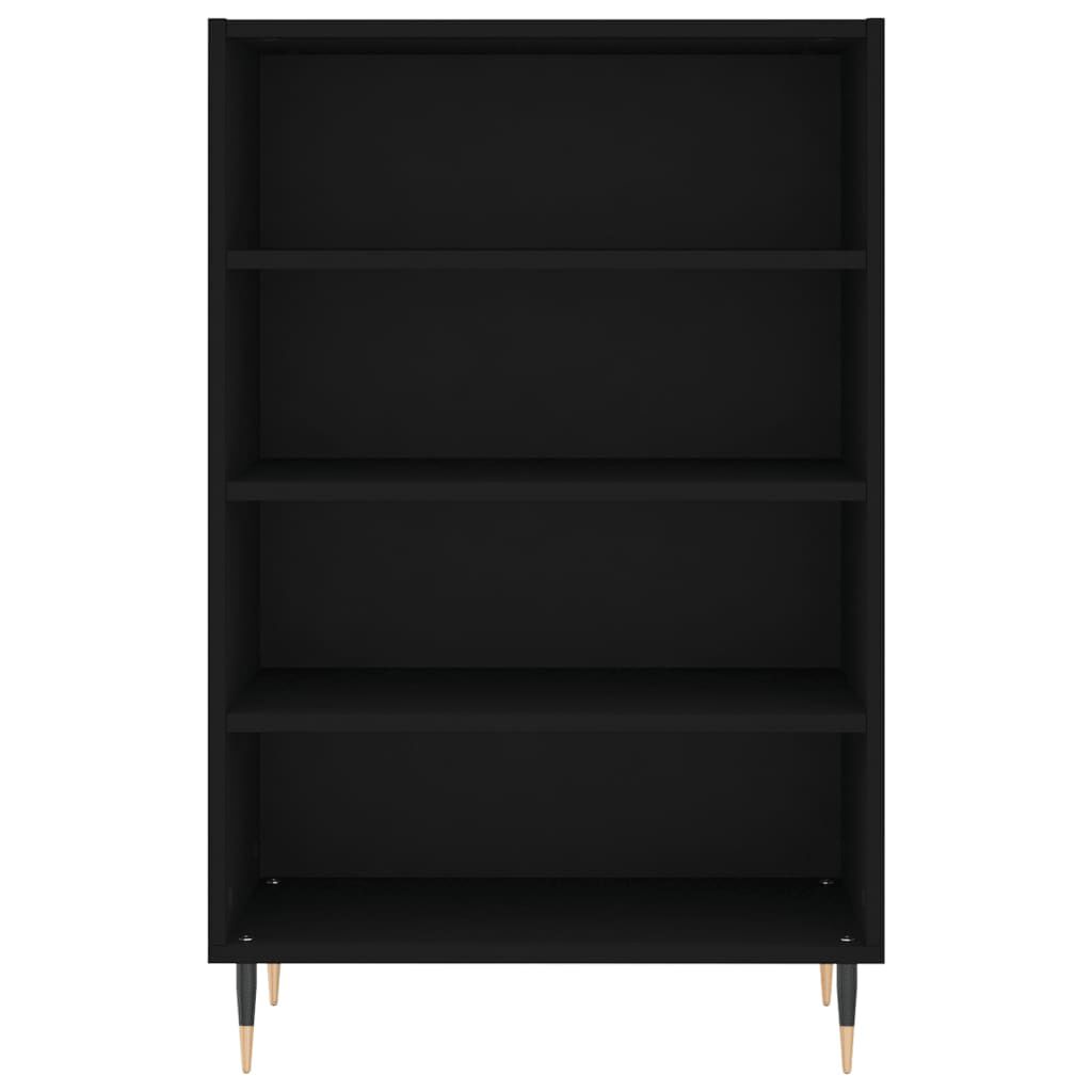 vidaXL Ραφιέρα Μαύρη 57 x 35 x 90 από Επεξεργασμένο Ξύλο