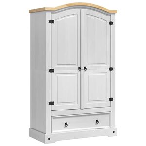 vidaXL &Nu;&tau;&omicron;&upsilon;&lambda;ά&pi;&iota; CORONA &Lambda;&epsilon;&upsilon;&kappa;ό 101 x 52 x 170 &epsilon;&kappa; &Sigma;&tau;&epsilon;&rho;&epsilon;ά &xi;&upsilon;&lambda;&epsilon;ί&alpha; &pi;&epsilon;ύ&kappa;&omicron;&upsilon;