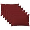 vidaXL &Kappa;ά&lambda;&upsilon;&mu;&mu;&alpha; &Mu;&alpha;&xi;&iota;&lambda;&alpha;&rho;&iota;&omicron;ύ 6 pcs HOUTEN &Kappa;ό&kappa;&kappa;&iota;&nu;&omicron; 40 x 60 cm &Psi;&epsilon;ύ&tau;&iota;&kappa;&omicron; &Lambda;&iota;&nu;ό
