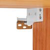 vidaXL Κομοδίνο Καφέ κεριού 39 x 34 x 33 εκ. Μασίφ ξύλο πεύκου