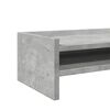 vidaXL Βάση Οθονών Γκρι του Σκυροδέματος 42x24x16 εκ. από Επεξ. Ξύλο