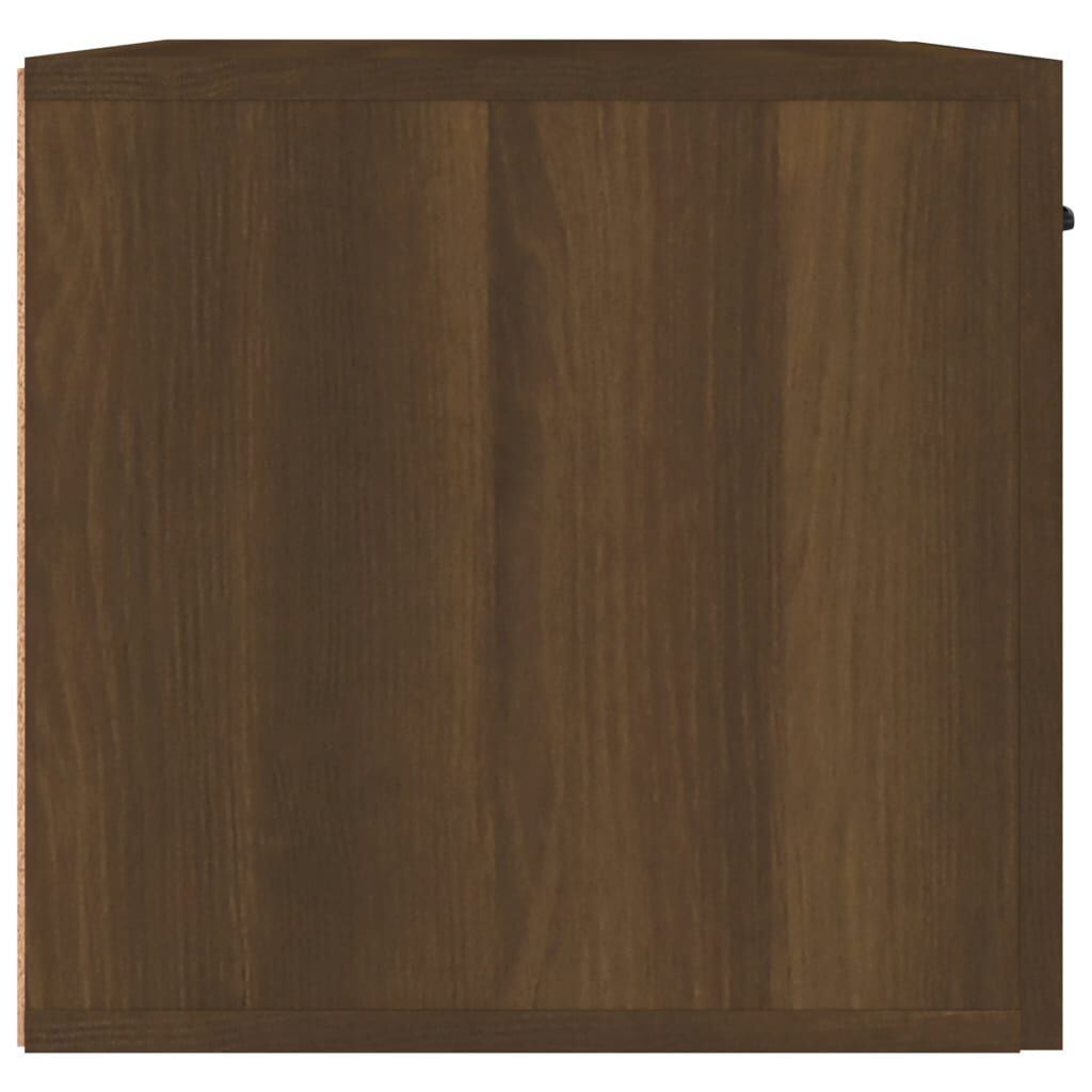vidaXL Ντουλάπι Τοίχου Καφέ Δρυς 60 x 36,5 x 35 εκ. Επεξεργασμένο Ξύλο
