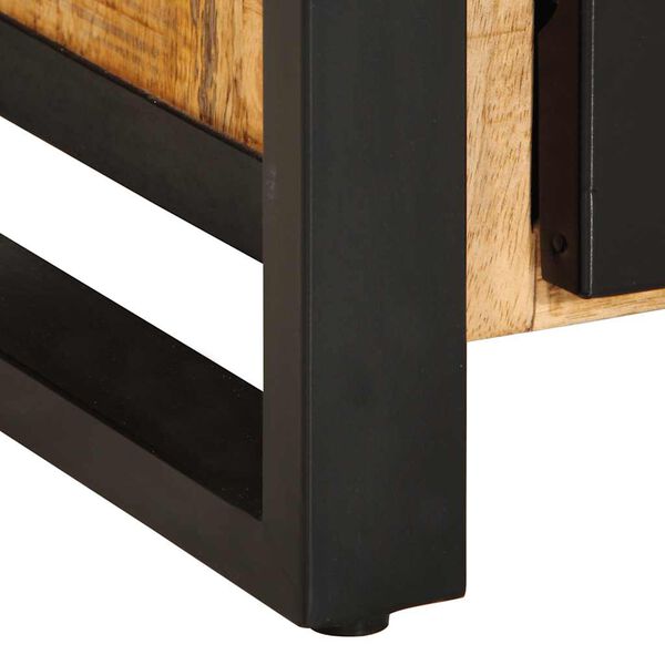 vidaXL Μπουφές 55x35x70 εκ. από Μασίφ Ακατέργαστο Ξύλο Μάνγκο