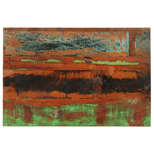 vidaXL Επιφάνεια Τραπεζιού Ορθ. 60x90 εκ 15-16 χιλ Μασίφ Ανακ. Ξύλο