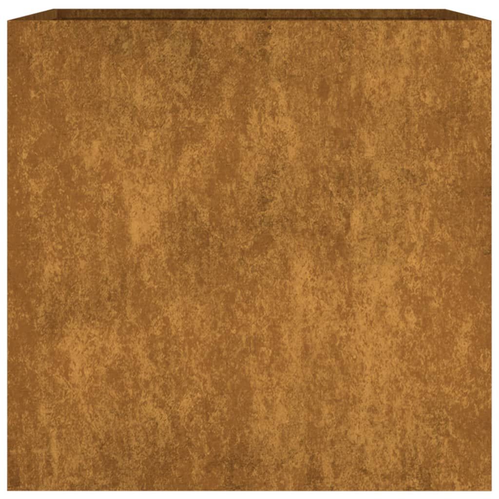 vidaXL Ζαρντινιέρα 40 x 41 x 40 εκ. από Ατσάλι Corten