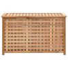 vidaXL Καλάθι/Μπαούλο Απλύτων 77,5x37,5x46,5 εκ. Μασίφ Ξύλο Καρυδιάς