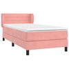 vidaXL &Kappa;&rho;&epsilon;&beta;ά&tau;&iota; Boxspring &mu;&epsilon; &Sigma;&tau;&rho;ώ&mu;&alpha; &Rho;&omicron;&zeta; 90x200 &epsilon;&kappa;. &Beta;&epsilon;&lambda;&omicron;ύ&delta;&iota;&nu;&omicron;