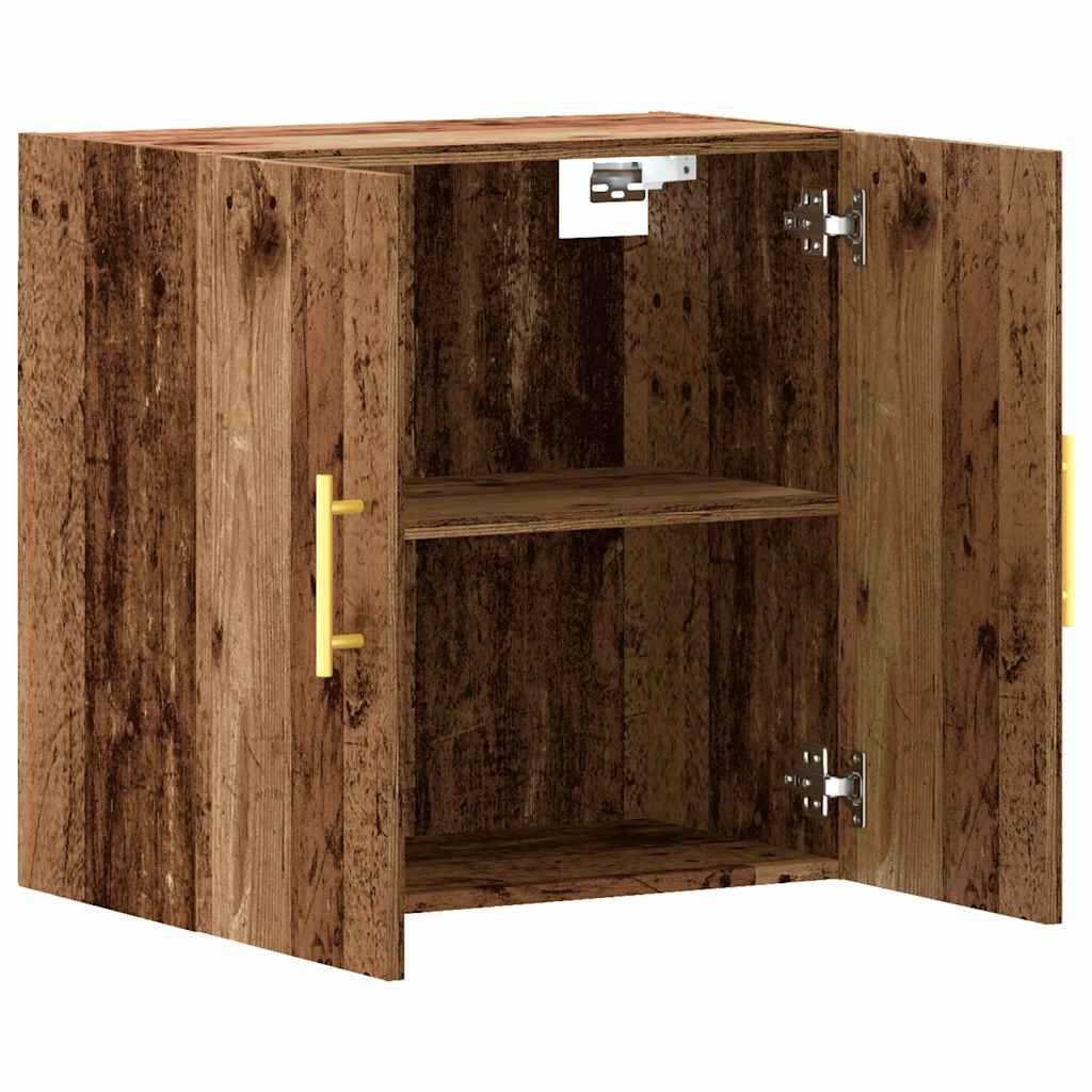 vidaXL Ντουλάπι Τοίχου Όψη Παλαιού Ξύλου 60x31x60εκ Επεξεργασμένο Ξύλο