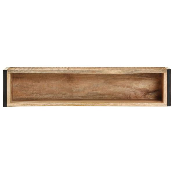 vidaXL Ζαρντινιέρα 90 x 20 x 68 εκ. από Ακατέργαστο Ξύλο Μάνγκο