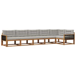 vidaXL &Sigma;&epsilon;&iota;&rho;ά &Kappa;&alpha;&nu;&alpha;&pi;έ &Epsilon;&xi;&omega;&tau;&epsilon;&rho;&iota;&kappa;&omicron;ύ 6 pcs &Phi;&upsilon;&sigma;&iota;&kappa;ό &kappa;&alpha;&iota; &Alpha;&nu;&omicron;&iota;&chi;&tau;ό &gamma;&kappa;&rho;&iota;