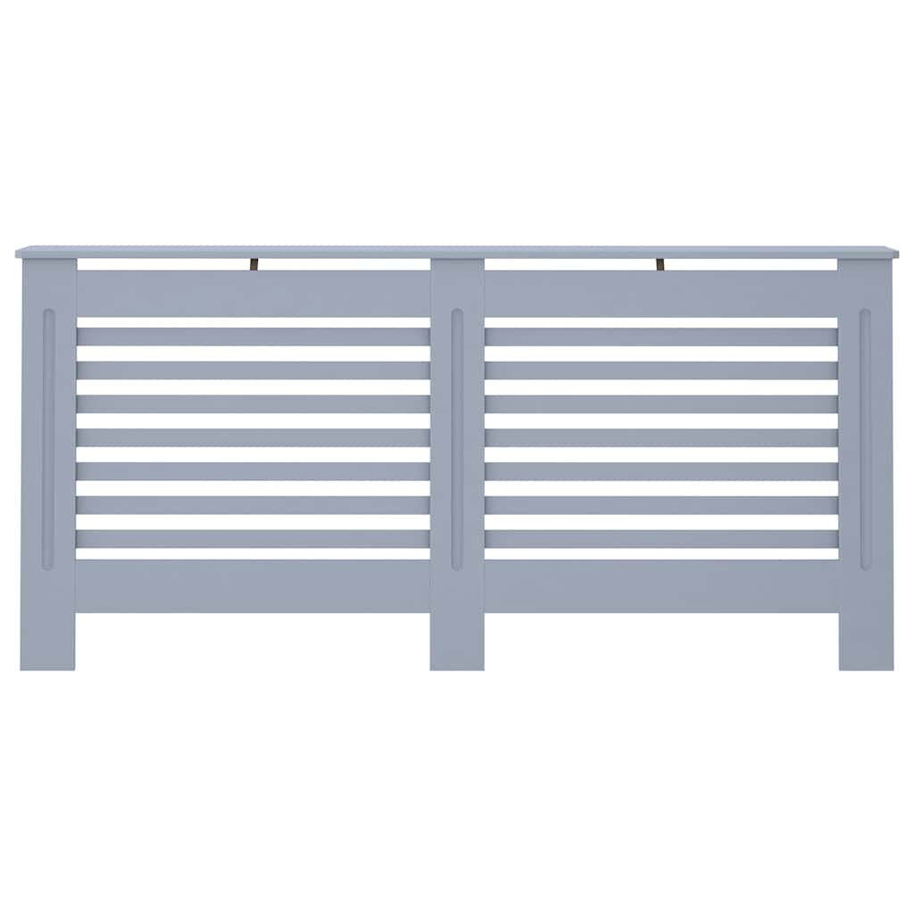 vidaXL Κάλυμμα Καλοριφέρ Ανθρακί 172 x 19 x 81,5 εκ. από MDF