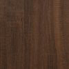 vidaXL Βιβλιοθήκη Καφέ Δρυς 45 x 24 x 160 εκ. από Επεξεργασμένο Ξύλο