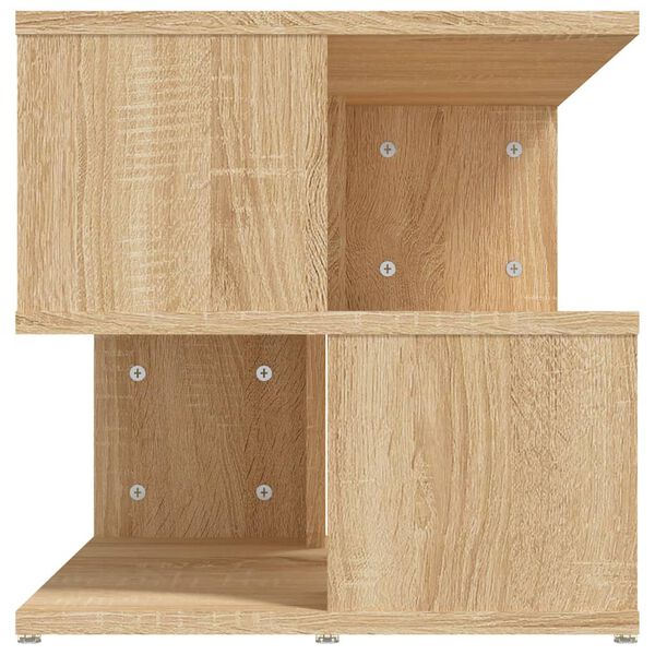 vidaXL Τραπέζι Βοηθητικό Sonoma Δρυς 40 x 40 x 40 εκ. από Μοριοσανίδα