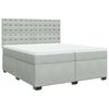 vidaXL &Kappa;&rho;&epsilon;&beta;ά&tau;&iota; Boxspring &mu;&epsilon; &Sigma;&tau;&rho;ώ&mu;&alpha; &Alpha;&nu;&omicron;&iota;&chi;&tau;ό &Gamma;&kappa;&rho;&iota; 200x200 &epsilon;&kappa;. &Beta;&epsilon;&lambda;&omicron;ύ&delta;&iota;&nu;&omicron;
