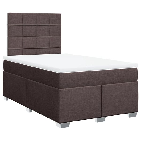 vidaXL &Kappa;&rho;&epsilon;&beta;ά&tau;&iota; Boxspring &mu;&epsilon; &Sigma;&tau;&rho;ώ&mu;&alpha; &Sigma;&kappa;&omicron;ύ&rho;&omicron; &Kappa;&alpha;&phi;έ 120x190 &epsilon;&kappa; &Upsilon;&phi;&alpha;&sigma;&mu;ά&tau;&iota;&nu;&omicron;