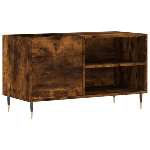 vidaXL Δισκοθήκη Καπνιστή Δρυς 85 x 38 x 48 εκ. από Επεξεργασμένο Ξύλο