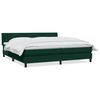 vidaXL Box Spring &kappa;&rho;&epsilon;&beta;ά&tau;&iota; &mu;&epsilon; &sigma;&tau;&rho;ώ&mu;&alpha; &sigma;&kappa;&omicron;ύ&rho;&omicron; &pi;&rho;ά&sigma;&iota;&nu;&omicron; 180x220cm &Beta;&epsilon;&lambda;&omicron;ύ&delta;&iota;&nu;&omicron;