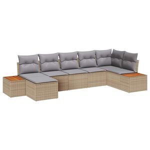 vidaXL &Sigma;&epsilon;&tau; &Kappa;&alpha;&nu;&alpha;&pi;έ &Kappa;ή&pi;&omicron;&upsilon; 8 pcs &Mu;&pi;έ&zeta; &kappa;&alpha;&iota; &Alpha;&nu;&omicron;&iota;&chi;&tau;ό &Gamma;&kappa;&rho;&iota; &Pi;&omicron;&lambda;&upsilon;&rho;&alpha;&tau;ά&nu;