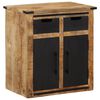 vidaXL Έπιπλο Αποθήκευσης 2 Συρτάρια 55x35x60 εκ. Μασίφ Ξύλο Μάνγκο