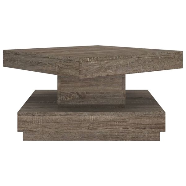 vidaXL Τραπεζάκι Σαλονιού Γκρι 60 x 60 x 35 εκ. από MDF