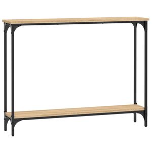 vidaXL &Tau;&rho;&alpha;&pi;έ&zeta;&iota; &Kappa;&omicron;&nu;&sigma;ό&lambda;&alpha; Sonoma &Delta;&rho;&upsilon;&sigmaf; 100x22,5x75 &epsilon;&kappa;. &Epsilon;&pi;&epsilon;&xi;&epsilon;&rho;&gamma;&alpha;&sigma;&mu;έ&nu;&omicron; &Xi;ύ&lambda;&omicron;