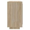 vidaXL Ντουλάπι Sonoma Δρυς 80 x 40 x 75 εκ. από Επεξεργασμένο Ξύλο
