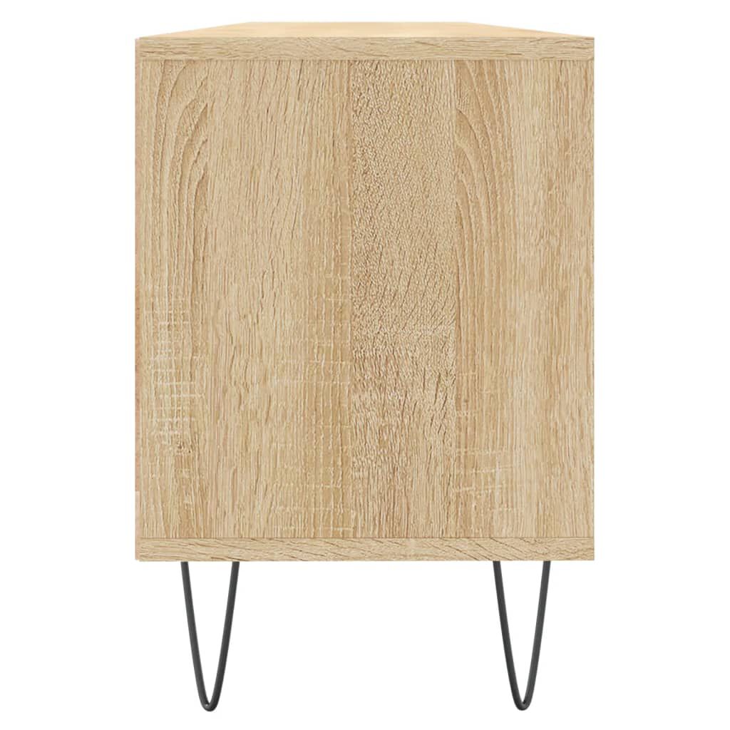 vidaXL Έπιπλο Τηλεόρασης Sonoma Δρυς 150x30x44,5 εκ. Επεξ. Ξύλο