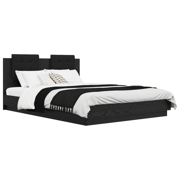 vidaXL &Kappa;&rho;&epsilon;&beta;ά&tau;&iota; &mu;&epsilon; &Kappa;&epsilon;&phi;&alpha;&lambda;ά&rho;&iota; &Pi;&alpha;&lambda;&iota;ό &Xi;ύ&lambda;&omicron; 140 x 200 cm &Epsilon;&pi;&epsilon;&xi;&epsilon;&rho;&gamma;&alpha;&sigma;&mu;έ&nu;&omicron; &xi;ύ&lambda;&omicron;