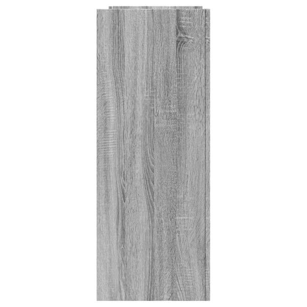 vidaXL Τραπέζι Κονσόλα Γκρι Sonoma 100x35x90 εκ. Επεξεργασμένο Ξύλο