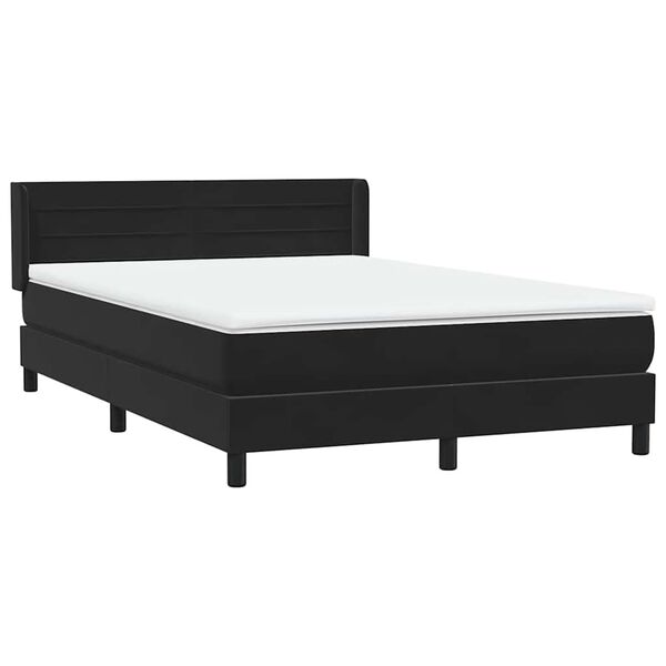 vidaXL &Kappa;&rho;&epsilon;&beta;ά&tau;&iota; Boxspring &mu;&epsilon; &Sigma;&tau;&rho;ώ&mu;&alpha; &Mu;&alpha;ύ&rho;&omicron; 160x210 &epsilon;&kappa;. &Beta;&epsilon;&lambda;&omicron;ύ&delta;&iota;&nu;&omicron;