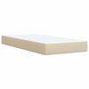 vidaXL &Kappa;&rho;&epsilon;&beta;ά&tau;&iota; Boxspring &mu;&epsilon; &Sigma;&tau;&rho;ώ&mu;&alpha; &Kappa;&rho;&epsilon;&mu; 90x190 &epsilon;&kappa;.&Upsilon;&phi;&alpha;&sigma;&mu;ά&tau;&iota;&nu;&omicron;