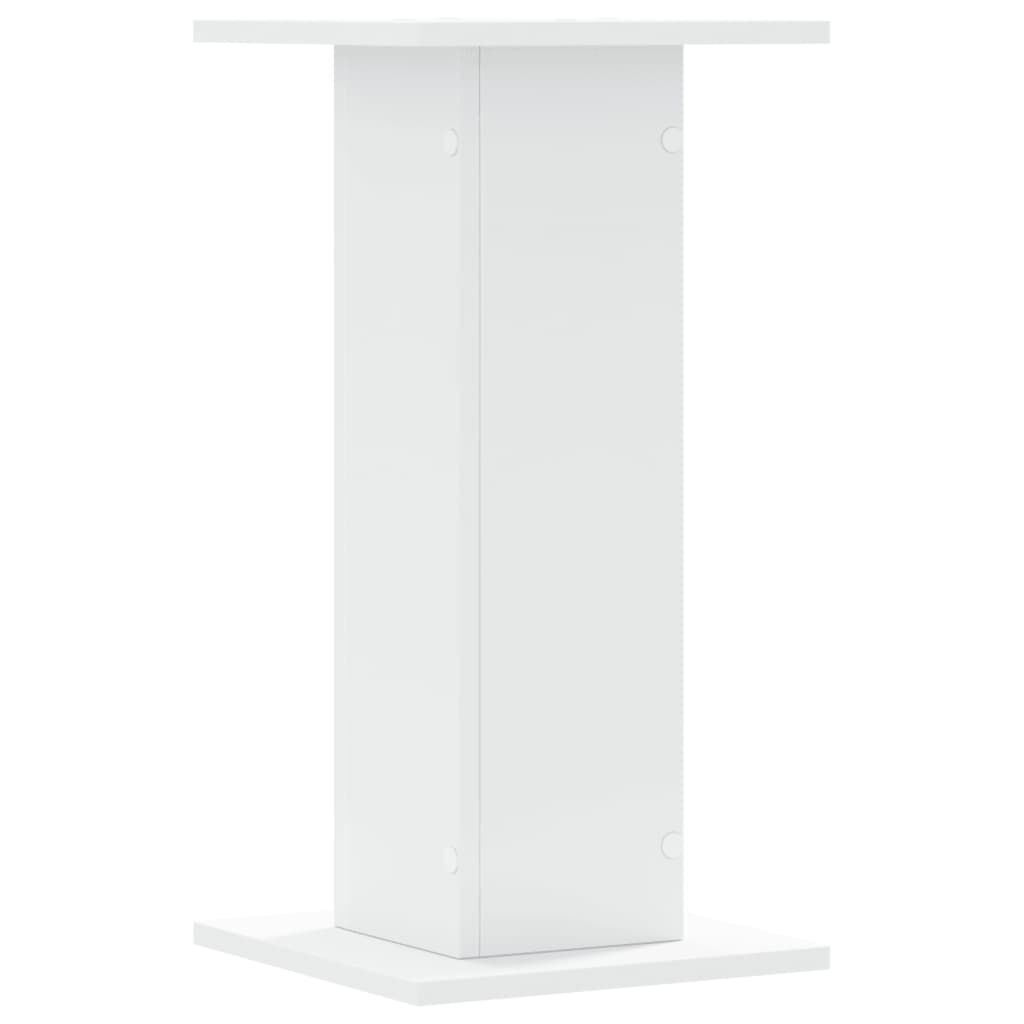 vidaXL Βάσεις Ηχείων 2 Τεμ. Λευκή 30x30x60 εκ. Επεξ. Ξύλο