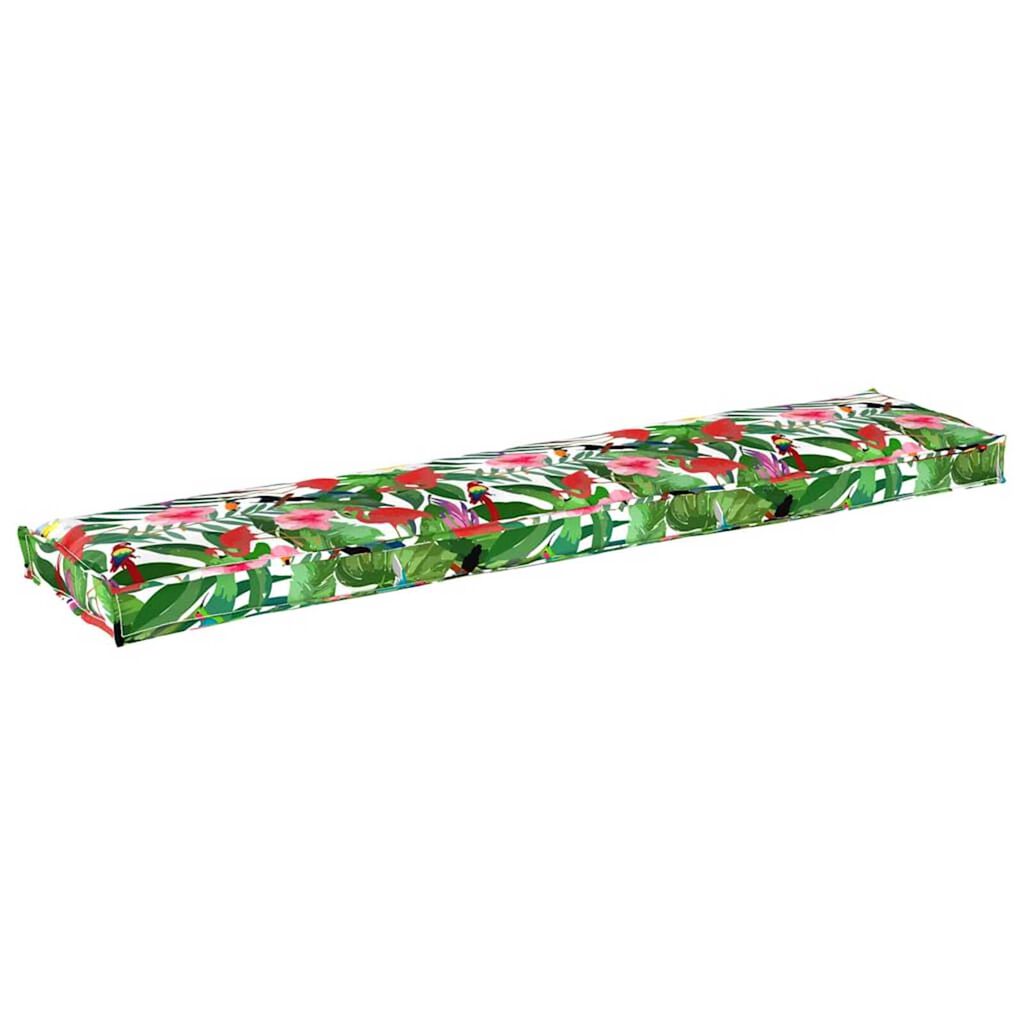 vidaXL Σετ Μαξιλαριών Πάγου 2 pcs Τροπική ζούγκλα 180 x 40 x 8 εκ.