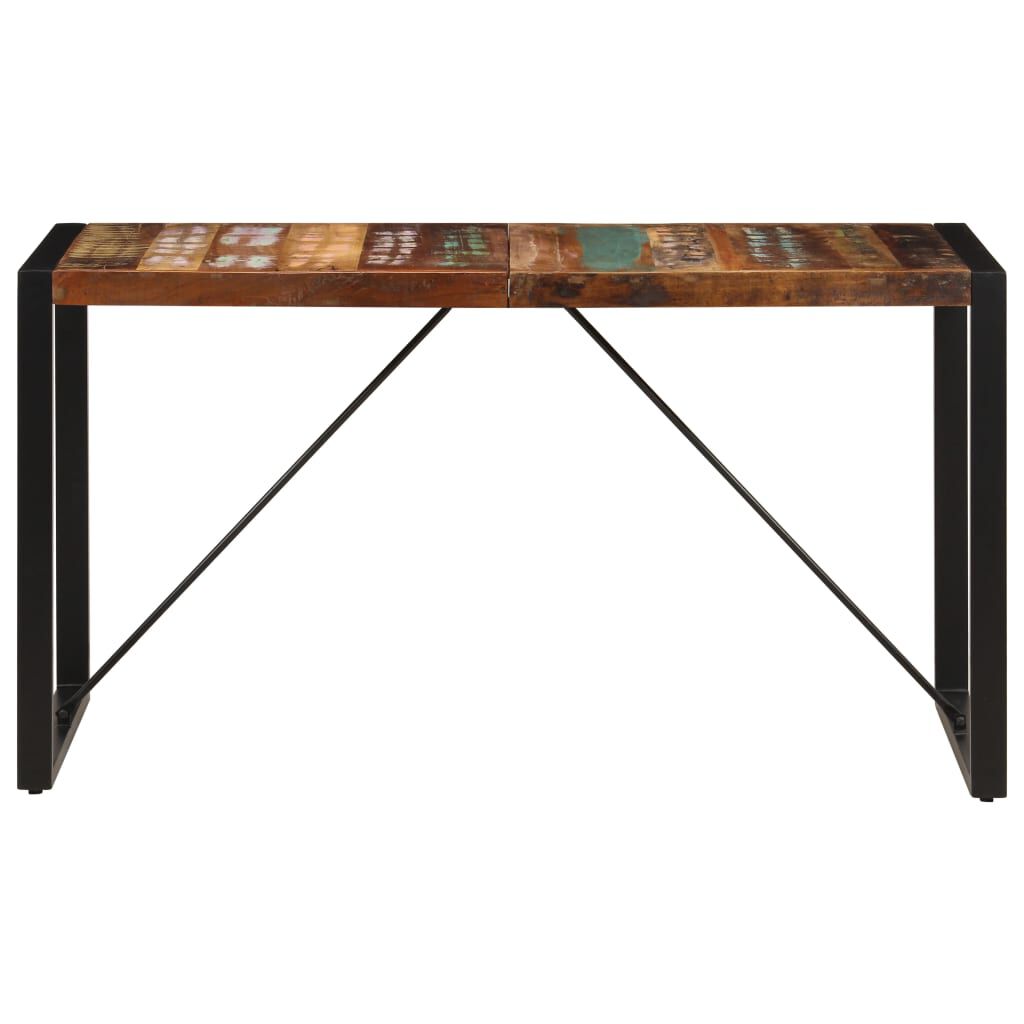 vidaXL Τραπεζαρία 140 x 70 x 75 εκ. από Μασίφ Ανακυκλωμένο Ξύλο