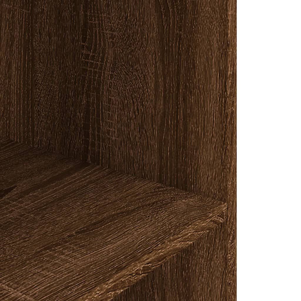vidaXL Βάση Ενυδρείου Καφέ Δρυς 60,5x36x72,5 εκ. Επεξεργασμένο Ξύλο