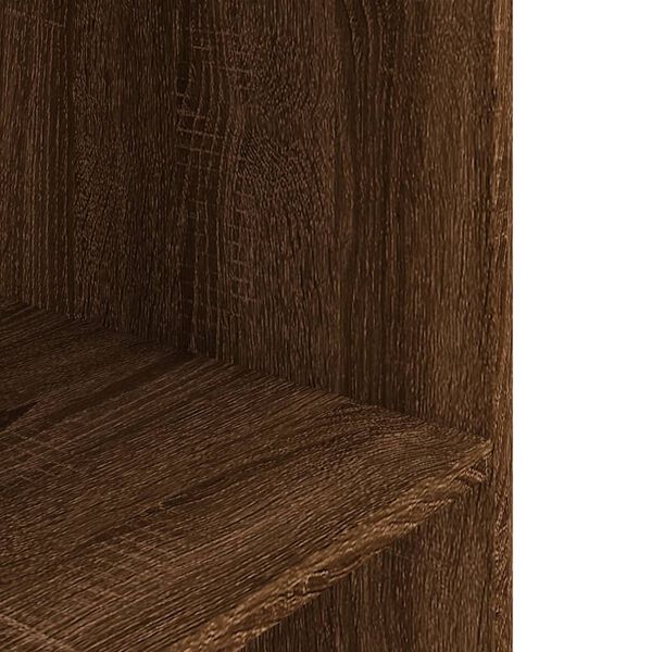vidaXL Βάση Ενυδρείου Καφέ Δρυς 60,5x36x72,5 εκ. Επεξεργασμένο Ξύλο