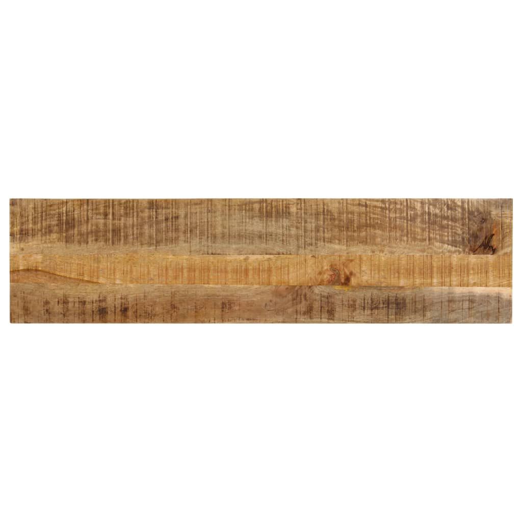 vidaXL Τραπέζι Κονσόλα 120 x 30 x 75 εκ. από Ακατέργαστο Ξύλο Μάνγκο